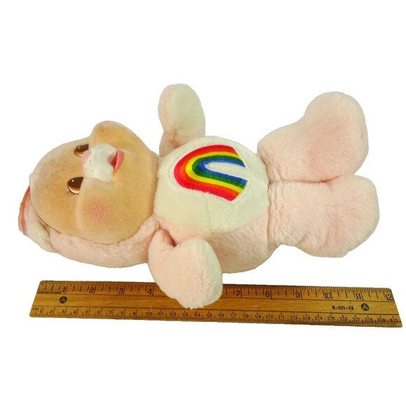 Vintage Care Bear Cub Cheer Bear Pink Rainbow Kenner 1986 - Picture 11 of 11